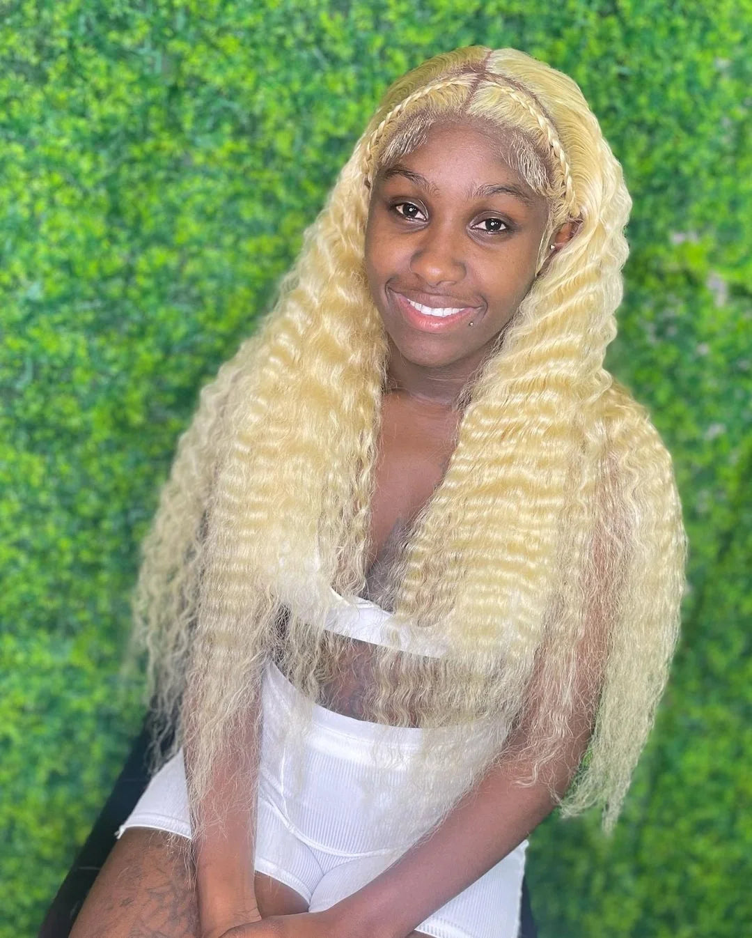 613 Loose Deep Wave Frontal Wig 13x6 HD Water Wave Lace Front Wig 30 40 Inch Honey Blonde 13x4 Lace Front Curly Human Hair Wigs