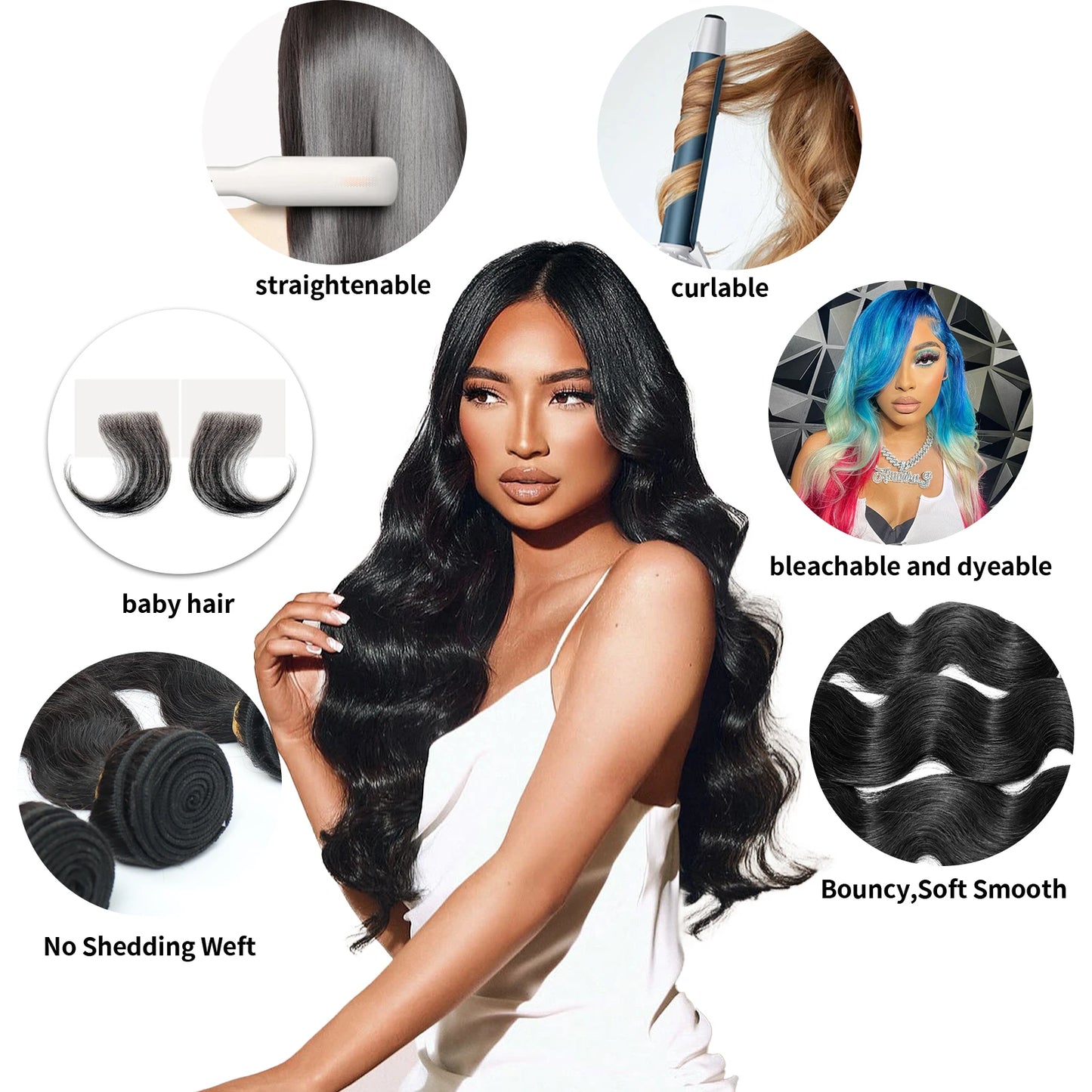 16A Body Wave Human Hair Bundles 36 40 Inch Brazilian Remy Extensions Human Hair Unprocessed Virgin Weave Bundles For Women