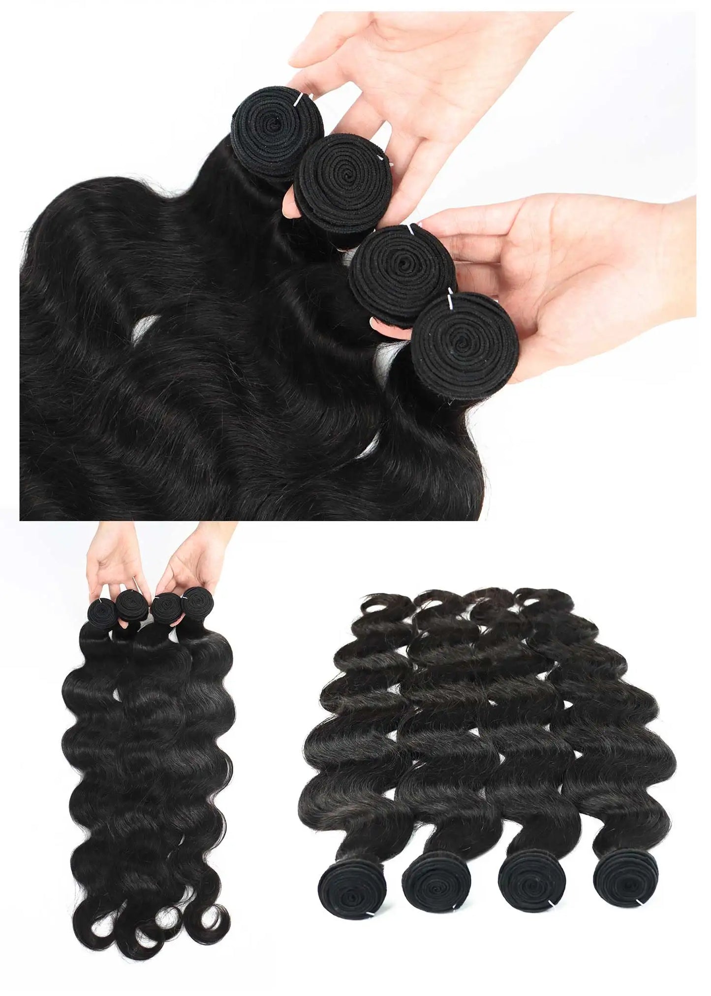 16A Body Wave Human Hair Bundles 36 40 Inch Brazilian Remy Extensions Human Hair Unprocessed Virgin Weave Bundles For Women