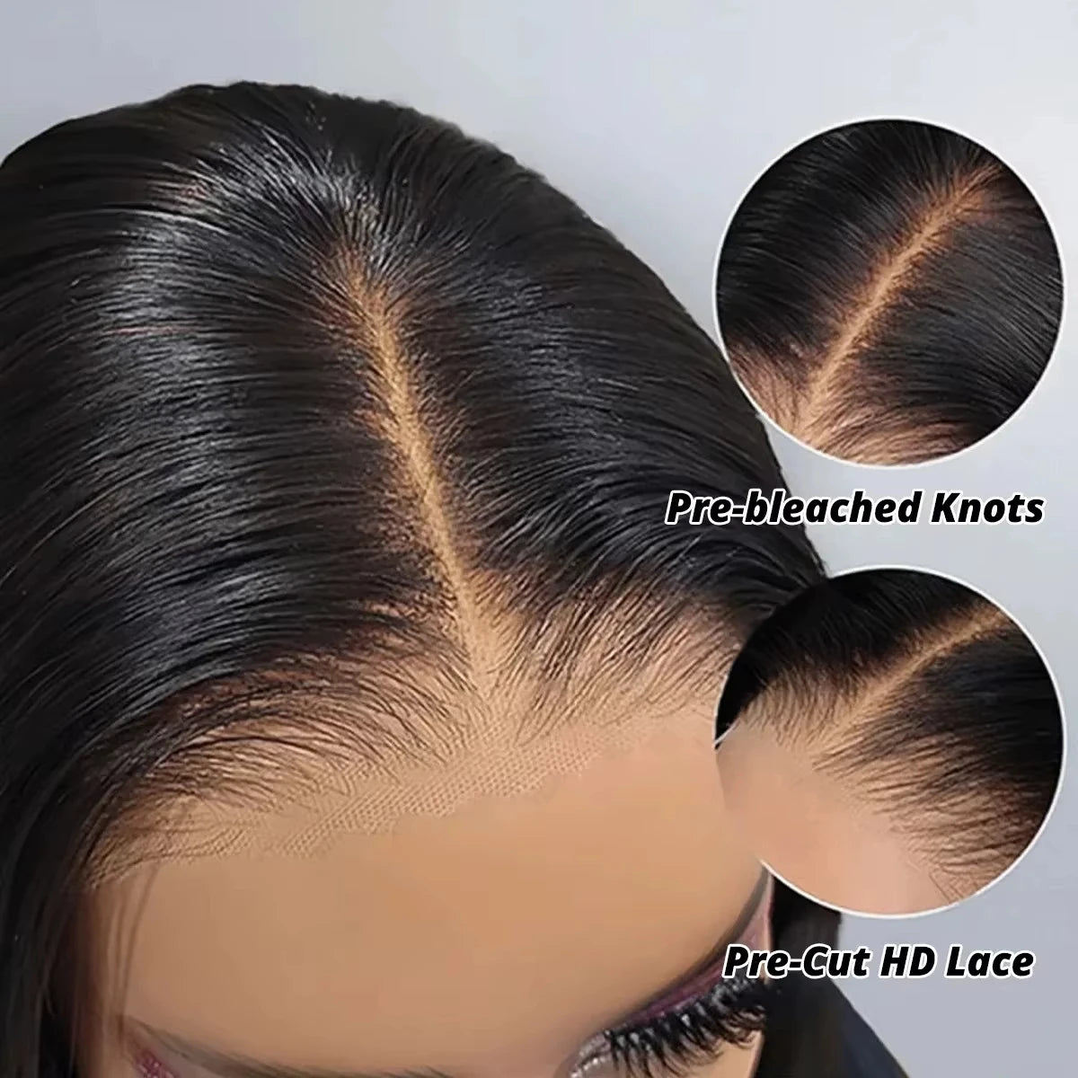 30 40 inch glueless wigs Body Wave human hair Brazilian 13x6 hd transparent lace front wig human hair closure  7x6 250Density
