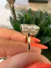 4 Carat Radiant Cut Lab Grown Diamond Engagement Ring IGI Certified Lab Created Diamond Ring