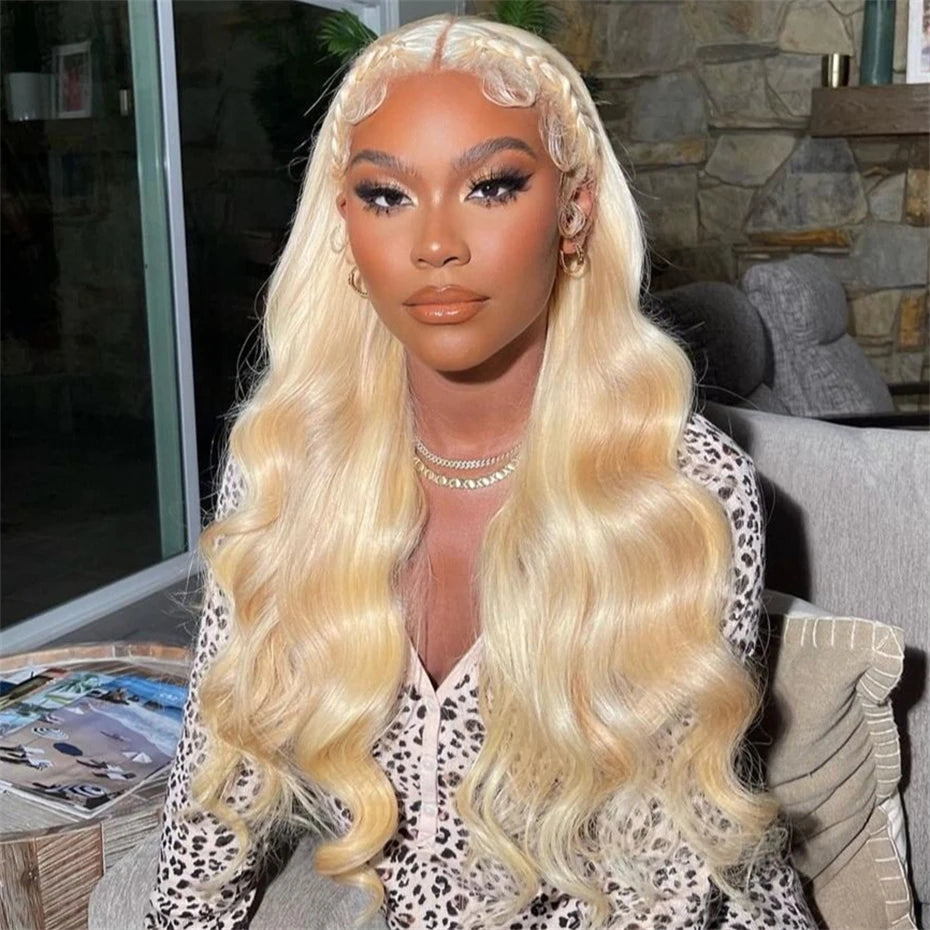 200 Density 613 Hd Lace Frontal Wig 13x4 13x6 360 Blonde Lace Front Human Hair Wigs For Women Preplucked Brazilian Straight Hair