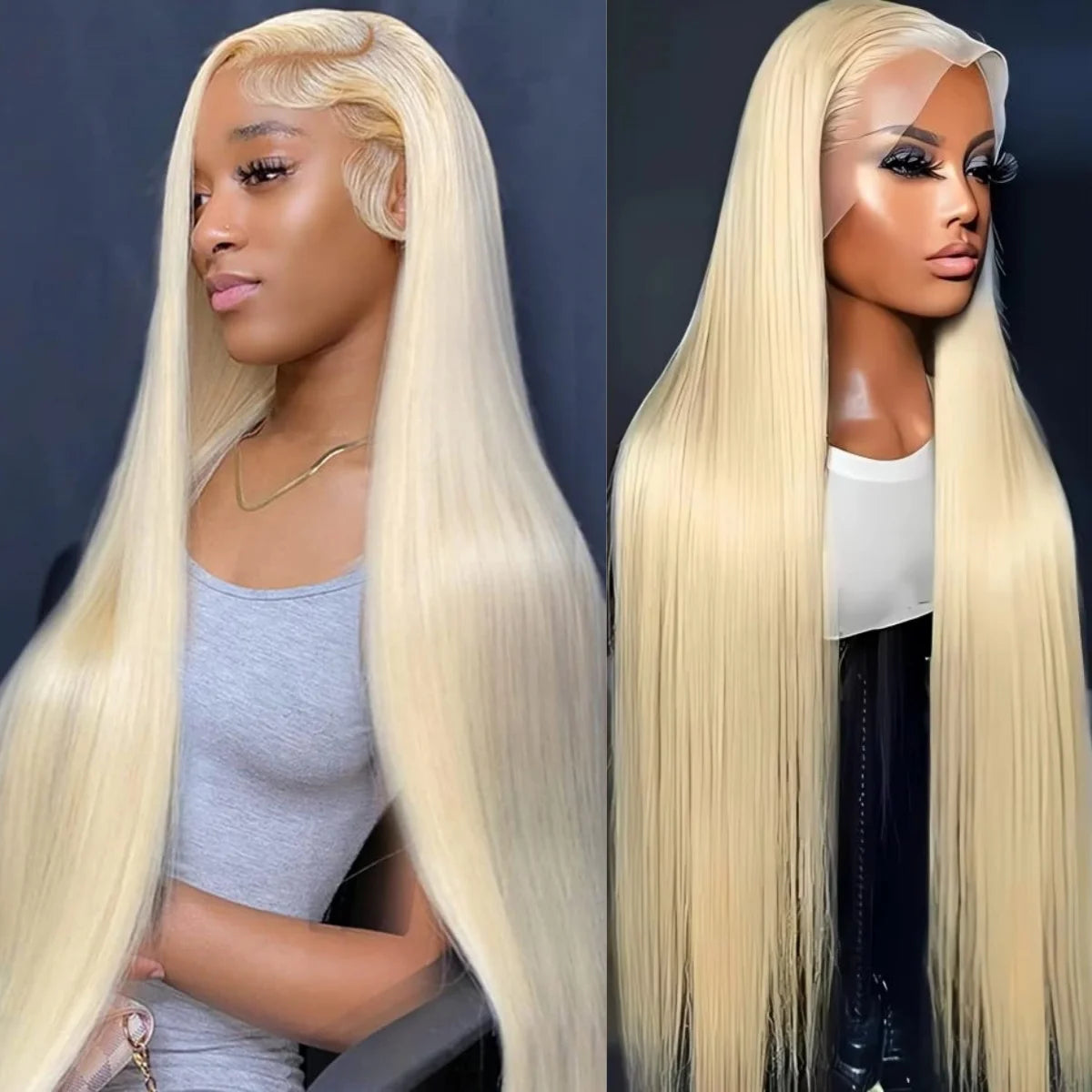 250 Density 613 Blonde 13x6 Hd Lace Frontal Wig Body Wave Human Hair Wigs Real Brazilian Straight Colored Human Hair For Women
