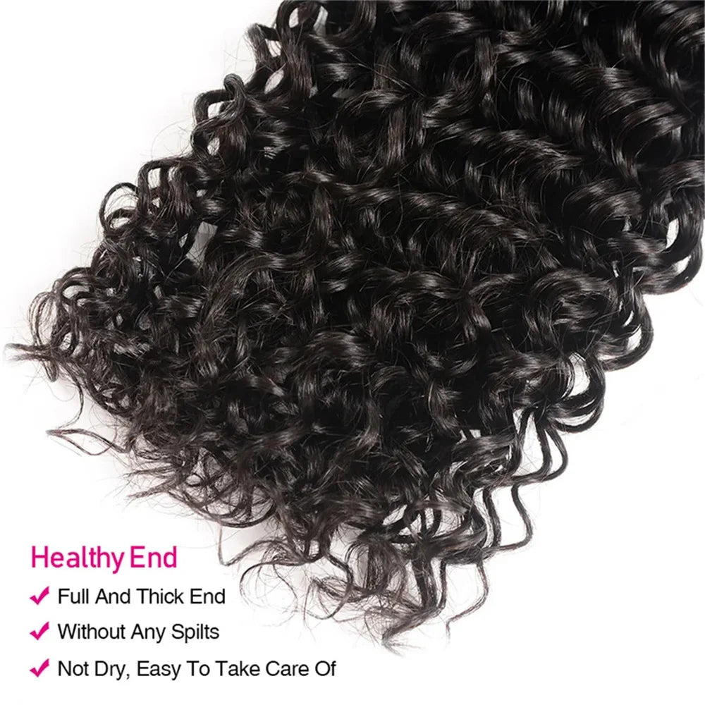 Julia Hair Curly Bundles 1/3 PCS 12A Virgin 100% Human Hair Bundles Brazilian Hair Weave Bundles