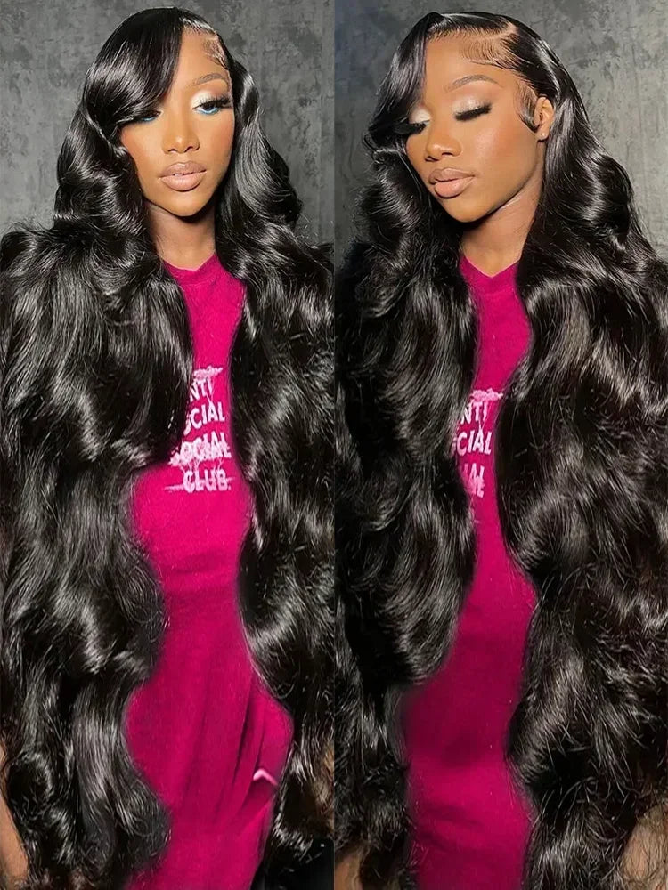 Body Wave Lace Wigs 13x6 HD Lace Frontal Wig 100% Raw Human Hair Loose Wave Lace Front Human Hair Wigs 4x4 HD Lace Closure Wig