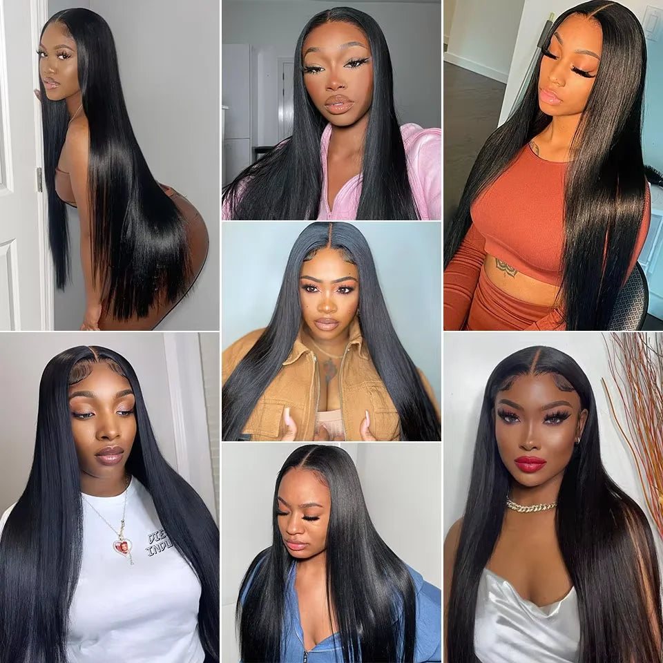 BINF Hair Wholesale100% Brazilian Human Hair Bundles 8-30 Inch Bone Straight Raw Human Hair Bundles Extensions Deal 2 3 4 Bundle