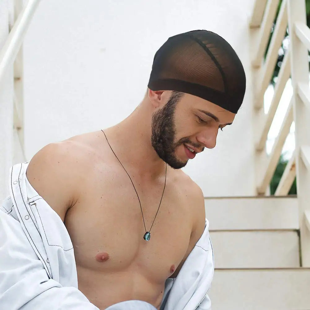 New Unisex Solid Color Soft Velvet Longtail Pirate Hat Breathable Bandana Durag Long Ribbon Cape Baotou Headband Du-Rag