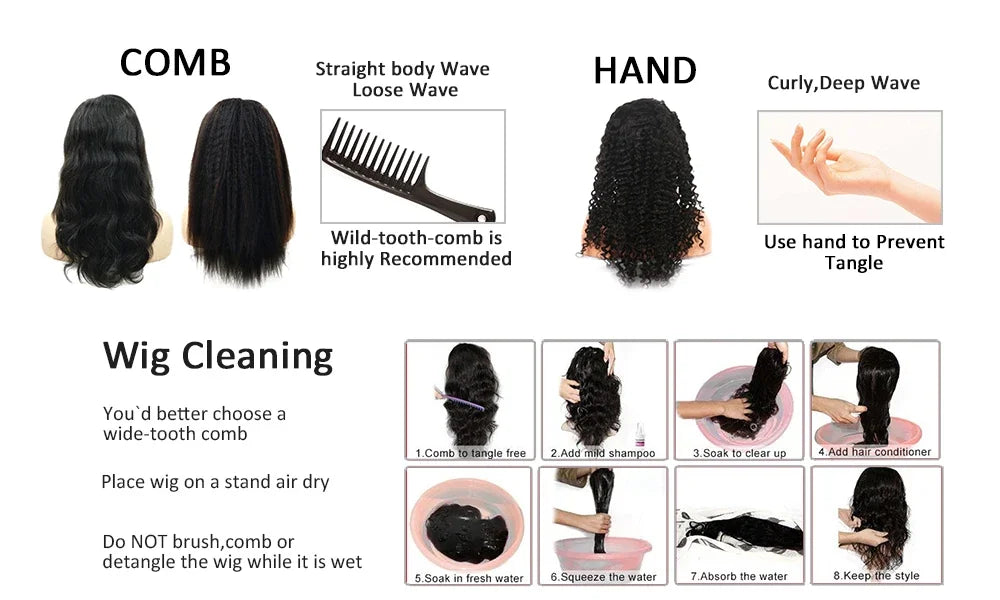 Glueless Soft 26”Long Natural Black 180Density Kinky Curly Lace Front Wig For Women With Baby Hair Synthetic Preplucked Daily