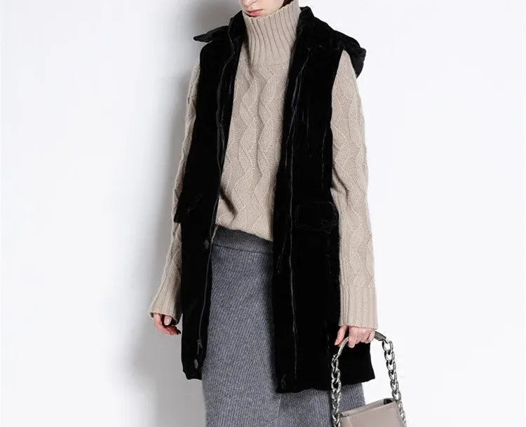 Ms Audrey's House Turtleneck Knit Sweater