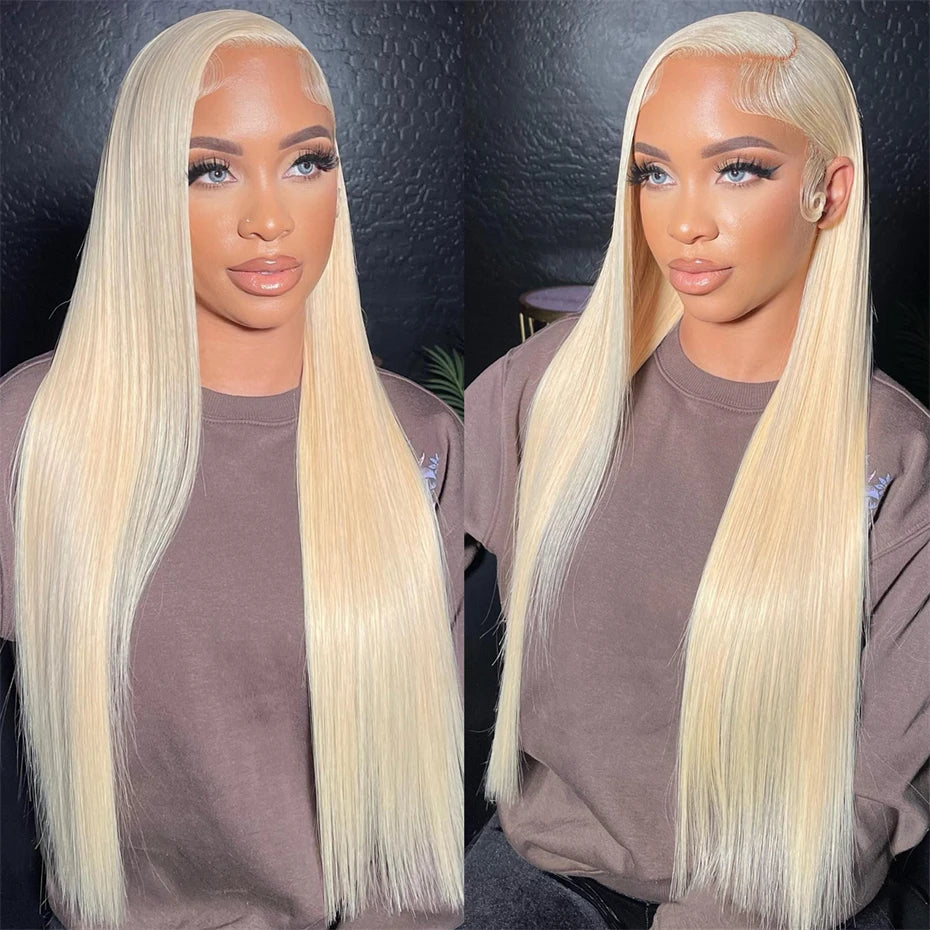 200 Density 613 Hd Lace Frontal Wig 13x4 13x6 360 Blonde Lace Front Human Hair Wigs For Women Preplucked Brazilian Straight Hair