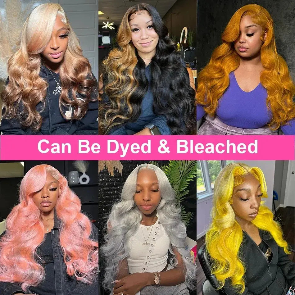 613 Hd Lace Frontal Wig 13x6 Human Hair Wigs Body Wave 30 Inch 250 Density Brazilian Hair Black Women Choice 13x4 Lace Front Wig
