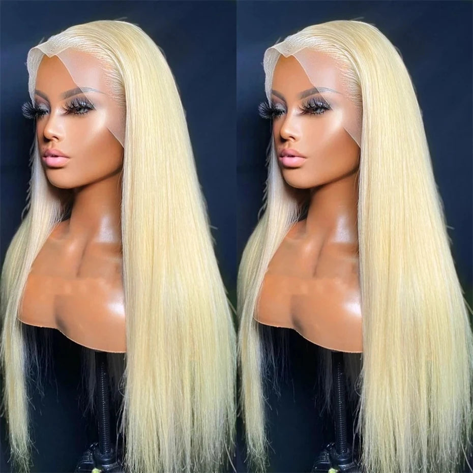 200 Density 613 Hd Lace Frontal Wig 13x4 13x6 360 Blonde Lace Front Human Hair Wigs For Women Preplucked Brazilian Straight Hair