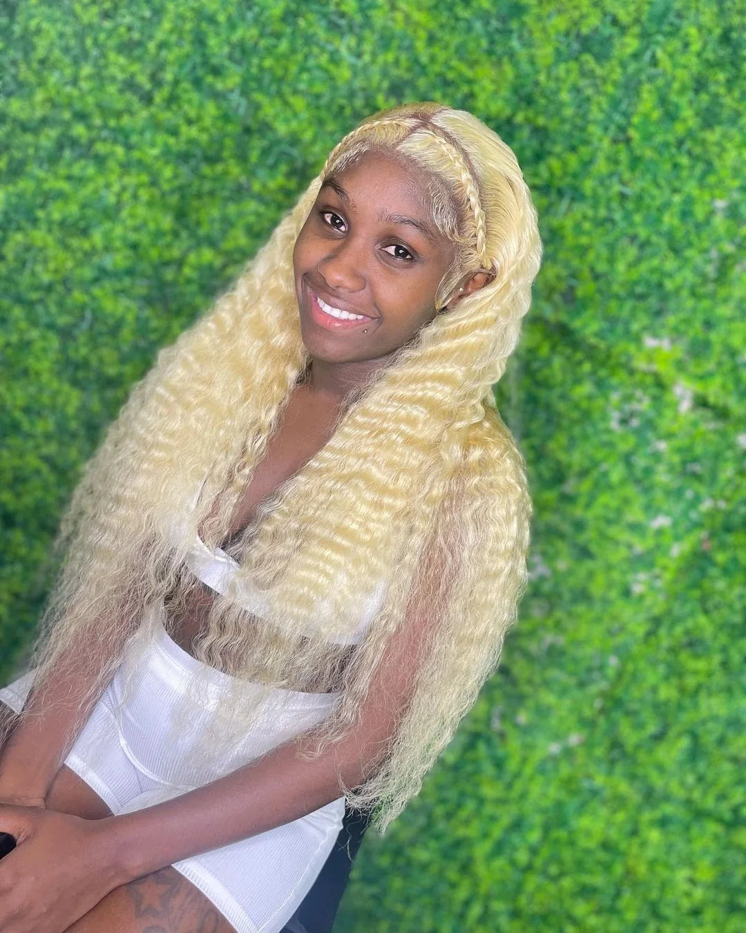 613 Loose Deep Wave Frontal Wig 13x6 HD Water Wave Lace Front Wig 30 40 Inch Honey Blonde 13x4 Lace Front Curly Human Hair Wigs