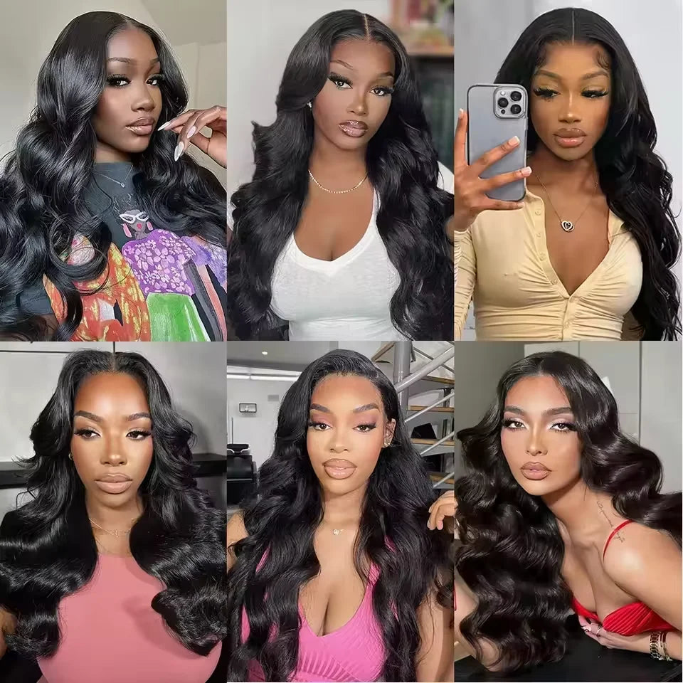 30 32 40 Inch Body Wave 3 4 Bundles Brazilian Remy Unprocessed Raw Virgin Human Hair Wavy Double Drawn Bundles Weave Extensions