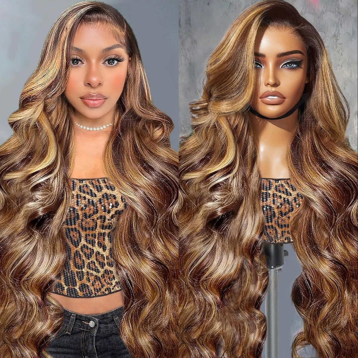 Highlight Body Wave Wig Brazilian Human Hair Wigs For Black Women 13x4 Honey Blonde Lace Front Wig 13x6 HD Lace Frontal Wig Sale