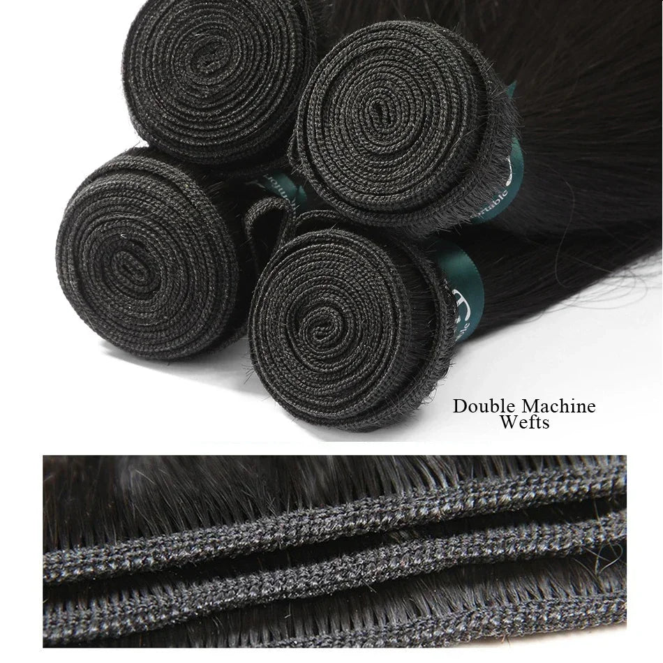 Linktowig Body Wave Bundles Human Hair 30 Inch Water Wave Human Hair Bundles Brazilian Raw Hair Bundles Human Hair Extensions