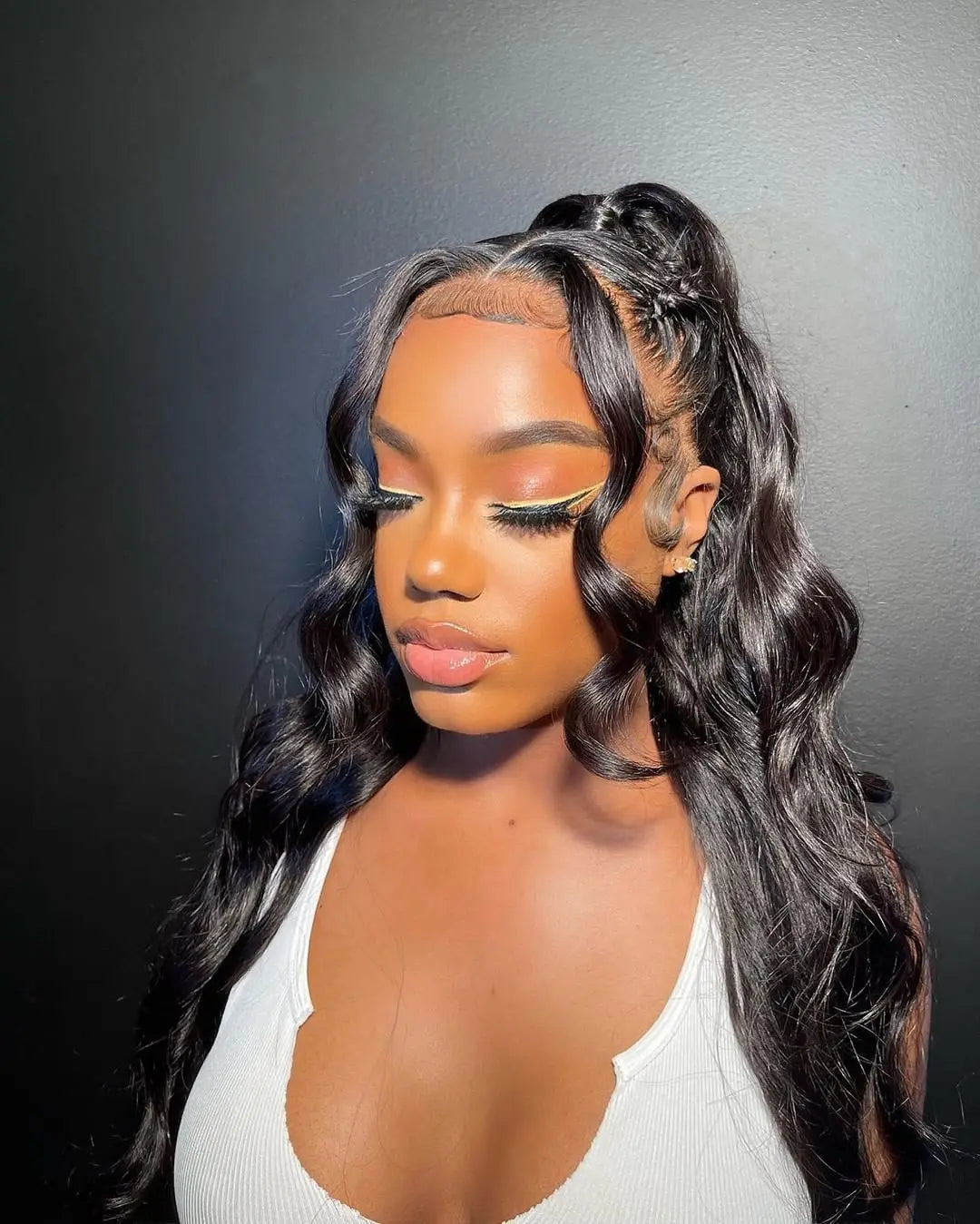 Body Wave Lace Wigs 13x6 HD Lace Frontal Wig 100% Raw Human Hair Loose Wave Lace Front Human Hair Wigs 4x4 HD Lace Closure Wig