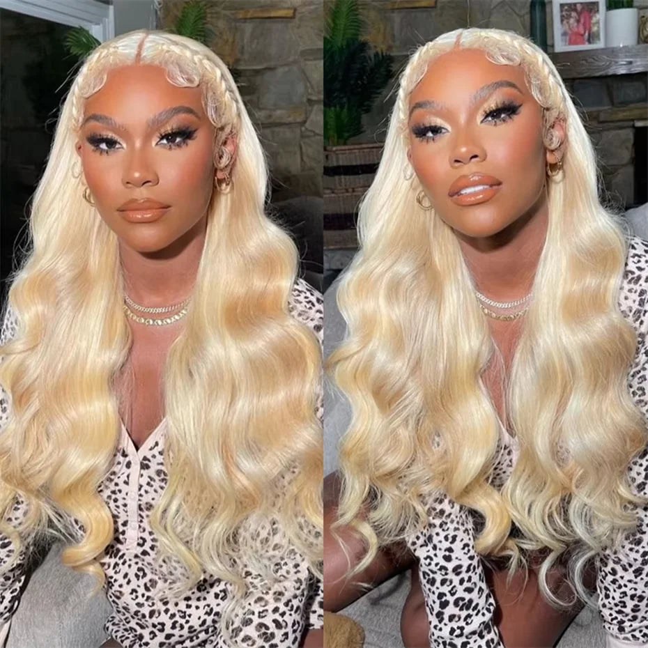 200 Density 613 Hd Lace Frontal Wig 13x4 13x6 360 Blonde Lace Front Human Hair Wigs For Women Preplucked Brazilian Straight Hair