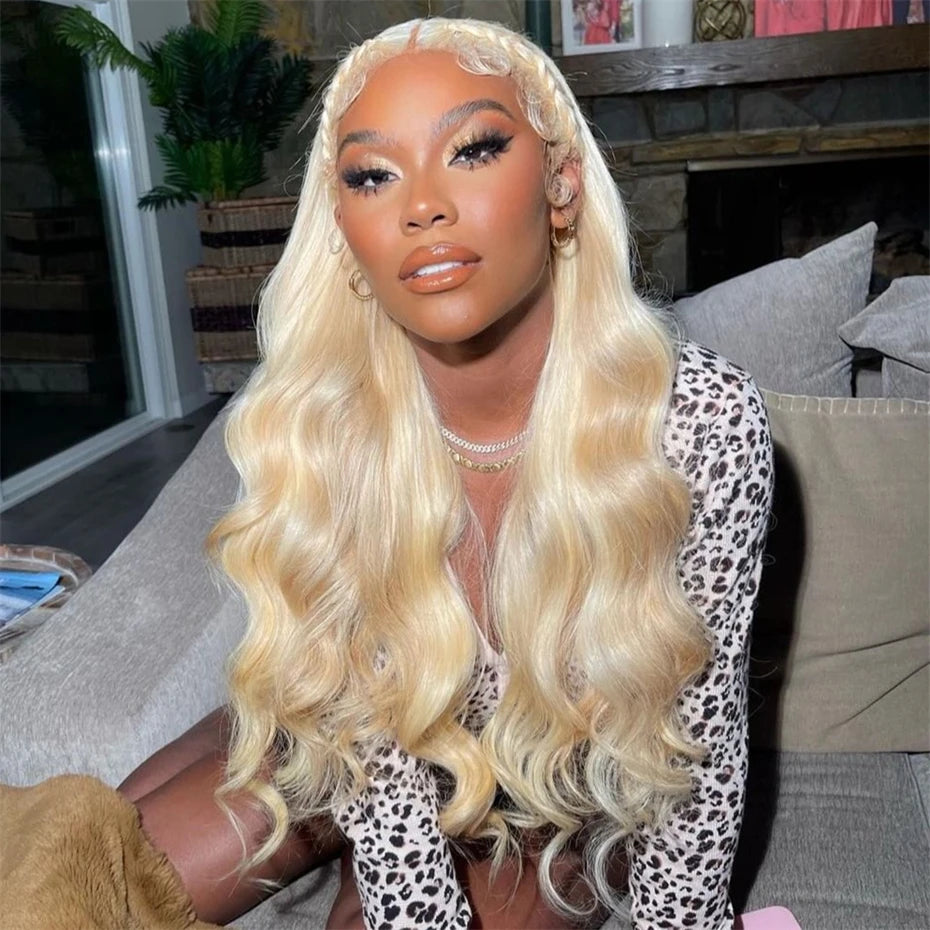 200 Density 613 Hd Lace Frontal Wig 13x4 13x6 360 Blonde Lace Front Human Hair Wigs For Women Preplucked Brazilian Straight Hair