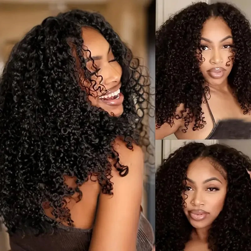 Feather Crochet Human Hair Knotless Pixie Curls Extensions Lightweight Pre Separated For Braids Small Spirals Curly Crochet Hair