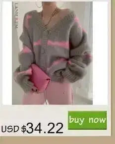LANMREM Split Long High Neck Sweaters With Wide Leg Pants 2 Pieces Knitted Thickened Sets Female Loose Clothing Autumn 2DA1621